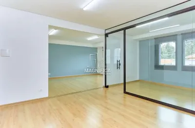 Sala comercial para alugar na rua santa bertila boscardin, 001, santa felicidade, curitiba, 54 m2 por r$ 3.500