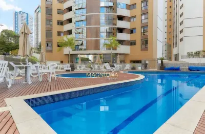 Apartamento com 3 quartos à venda na rua professor pedro viriato parigot de souza, 2581, ecoville, curitiba, 144 m2 por r$ 1.378.000