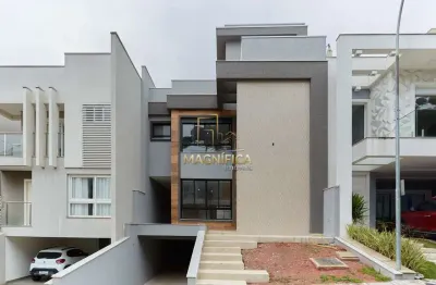 Casa em condomínio fechado com 3 quartos à venda na rua maria luiza bazzani natal, uberaba, curitiba, 323 m2 por r$ 2.990.000