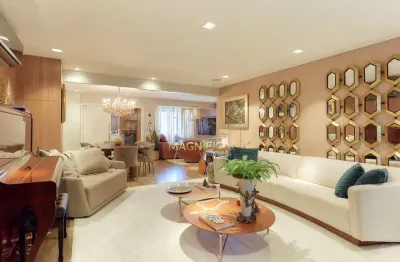 Apartamento com 4 quartos à venda na rua chichorro júnior, 143, cabral, curitiba, 183 m2 por r$ 2.250.000