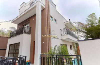 Casa em condomínio fechado com 3 quartos à venda na rua benvenuto gusso, 33, boa vista, curitiba, 302 m2 por r$ 2.199.000