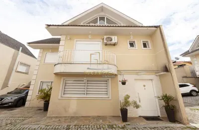Casa em condomínio fechado com 3 quartos à venda na rua engenheiro ronald machado da luz, 310, santa felicidade, curitiba, 170 m2 por r$ 850.000