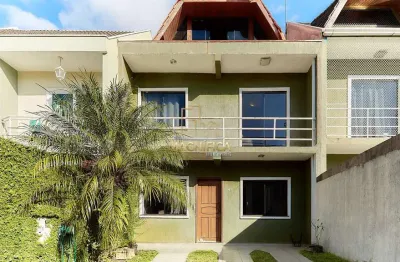 Casa em condomínio fechado com 3 quartos à venda na rua jaziel sotto maior lagos, 70, campo comprido, curitiba, 106 m2 por r$ 595.000