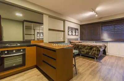 Kitnet / stúdio à venda na avenida visconde de guarapuava, 3806, centro, curitiba, 30 m2 por r$ 485.000