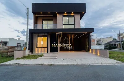 Casa em condomínio fechado com 3 quartos à venda na rua vereador ângelo burbello, 2757, uberaba, curitiba, 198 m2 por r$ 1.590.000