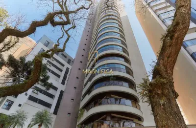 Apartamento com 4 quartos à venda na avenida presidente getúlio vargas, 2800, água verde, curitiba, 350 m2 por r$ 2.890.000