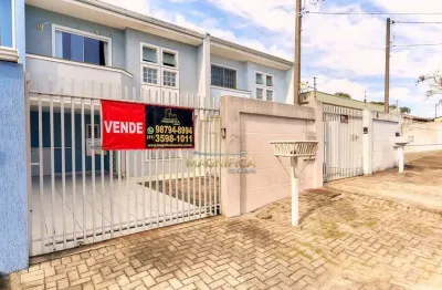 Casa com 3 quartos à venda na rua engenheiro luiz augusto leão fonseca, 90, santa cândida, curitiba, 114 m2 por r$ 649.000