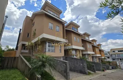 Casa em condomínio fechado com 3 quartos para alugar na rua valentin harkot, campina do siqueira, curitiba, 185 m2 por r$ 5.500