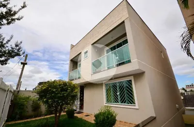 Sobrado 4 pavimentos com 3 suítes e terraço  ecoville, curitiba