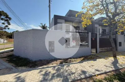 Sobrado novo de esquina a Venda no Ecoville com otimo quintal