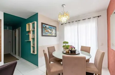 Apartamento 47,9 m  –1 vaga coberta – Rua Rio Tocantins, Weissópolis Pinhais – Conforto e comodidade