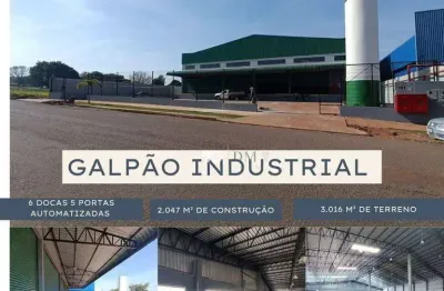 Galpão à venda, 2047 m² por r$ 7.500.000,00 - parque industrial mário bulhões - maringá/pr
