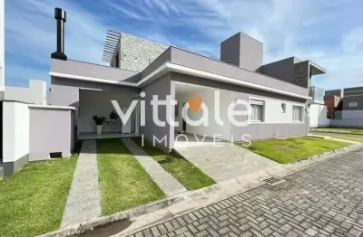 Casa em condomínio fechado com 2 quartos à venda no beira rio, biguaçu  por r$ 875.000