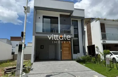 Casa em condomínio fechado com 4 quartos à venda no beira rio, biguaçu  por r$ 859.000