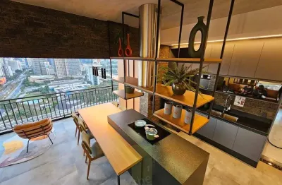 Apartamento com 1 quarto para alugar na Rua Jean Peltier, Cidade Monções, São Paulo
