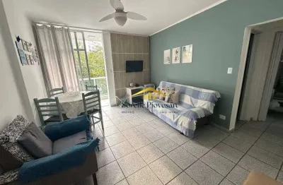 Apartamento com 2 dormitórios à venda, 54 m² por r$ 370.000,00 - barra funda - guarujá/sp