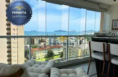 Apartamento com 2 dormitórios à venda, 67 m² por r$ 690.000,00 - enseada – m – pq. enseada - guarujá/sp