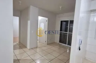 Apartamento com 2 dormitórios para locação, floresta, cascavel - pr