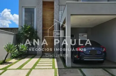 Casa em condomínio fechado com 3 quartos à venda no Jardim Park Real, Indaiatuba 