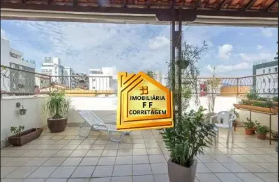 Cobertura com 4 quartos à venda na josé mourão, 105, fernão dias, belo horizonte por r$ 790.000