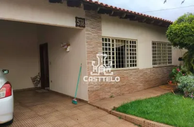 Casa com 4 dormitórios à venda, 170 m² por r$ 580.000,00 - monte carlo - londrina/pr