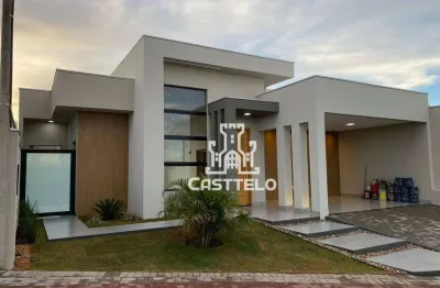 Casa com 3 dormitórios à venda, 142 m² por r$ 1.050.000,00 - morada das flores - cambé/pr