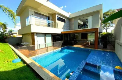 Sobrado com 5 dormitórios à venda, 470 m² por r$ 7.500.000,00 - loteamento alphaville - londrina/pr