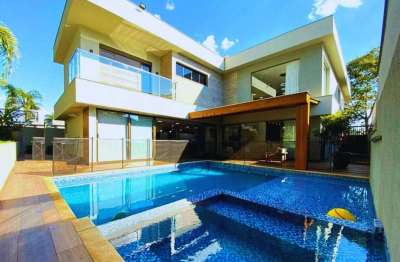 Sobrado com 5 dormitórios à venda, 470 m² por r$ 7.500.000,00 - loteamento alphaville - londrina/pr