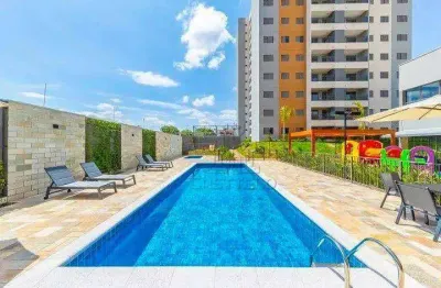 Apartamento com 2 dormitórios para alugar, 64 m² por r$ 2.970,00/mês - gleba palhano - londrina/pr
