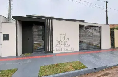 Casa com 3 dormitórios à venda, 148 m² por r$ 848.000 - jardim tarumã - londrina/pr