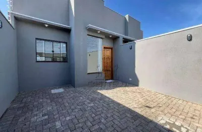 Casa com 3 dormitórios à venda, 80 m² por r$ 395.000,00 - jardim montecatini - londrina/pr