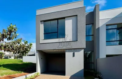 Sobrado com 3 dormitórios à venda, 150 m² por r$ 860.000,00 - loteamento morada das flores - cambé/pr