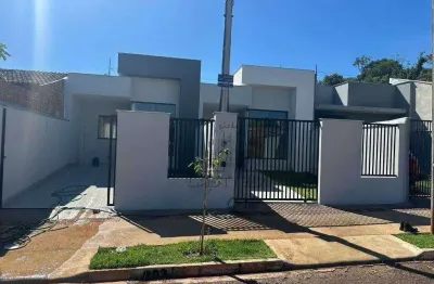 Casa com 2 dormitórios à venda, 80 m² por r$ 323.000 - paris - londrina/pr