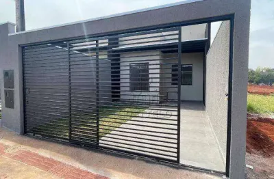 Casa com 2 dormitórios à venda, 55 m² por r$ 255.000,00 - jardim padovani - londrina/pr
