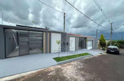 Casa com 2 dormitórios à venda, 75 m² por r$ 320.000,00 - jardim terra vermelha - cambé/pr