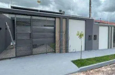 Casa com 2 dormitórios à venda, 75 m² por r$ 320.000,00 - jardim terra vermelha - cambé/pr