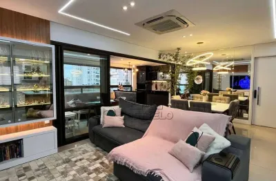 Apartamento com 3 dormitórios à venda, 137 m² por r$ 1.650.000,00 - gleba fazenda palhano - londrina/pr