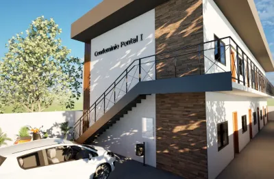 Linda kitnets á venda ,  entrega dezembro 2025,apenas $245 mil, pontal de santa marina -caraguatatuba-sp