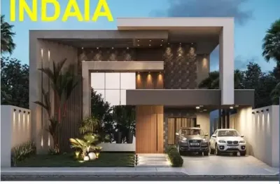 Casa moderna de alto padrão planejada lançamento!! – 4 suítes – 100m da praia – indaiá, caraguatatuba