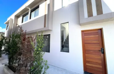 Sobrado condomínio 2 suítes   – pontal de santa marina, caraguatatuba