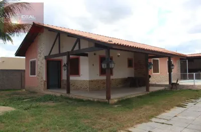 Casa linear estilo colonial no pq. santo antônio  -  campos dos goytacazes