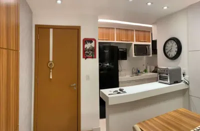 Apartamento mobiliado de 2 quartos com estrutura completa de condomínio