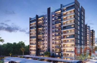 Arbo apartamento com 1 quarto e churrasqueira na varanda no jd. veraneio