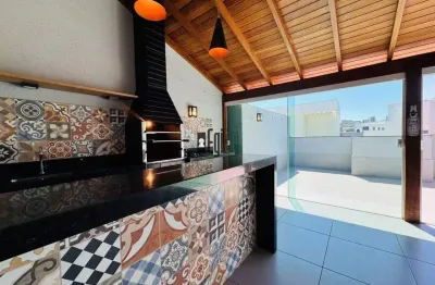 Cobertura com 3 dormitórios à venda, 125 m²  - jardim laranjeiras - juiz de fora/mg