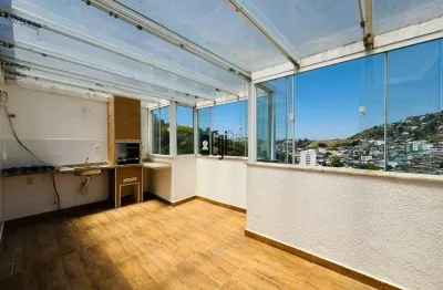 Cobertura com 3 dormitórios à venda, 150 m² por r$ 399.900,00 - são pedro - juiz de fora/mg