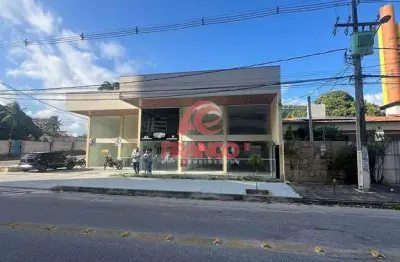 Ponto comercial com localização privilegiada para locação em capim macio, natal, rn,  37m², com vag