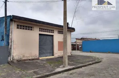 Salão à venda, 57 m² por r$ 90.000,00 - jardim praia grande - mongaguá/sp