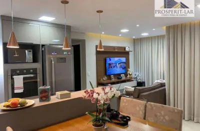 Apartamento com 3 dormitórios à venda, 75 m² por r$ 750.000,00 - jardim flor da montanha - guarulhos/sp
