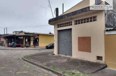 Salão, 57 m² - venda por r$ 100.000,00 ou aluguel por r$ 1.080,00/mês - jardim praia grande - mongaguá/sp