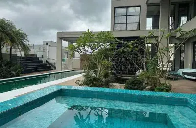 Casa com 4 dormitórios à venda, 500 m² por r$ 6.500.000,00 - aruã brisas - mogi das cruzes/sp